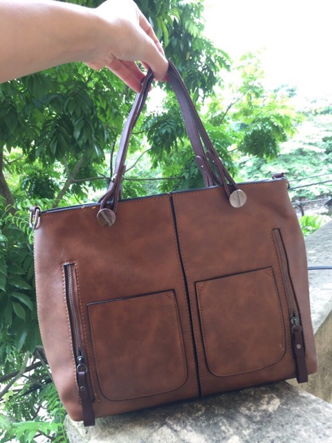 Nhập WBSMAY giảm ngay 15% - Cặp da vuông phong cách hàn quốc | BigBuy360 - bigbuy360.vn