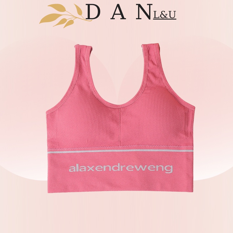 Áo Ngực Thể Thao Crotop Dành Cho Nữ Chuyên Dụng Tập Gym Yoga DAN L&U 108