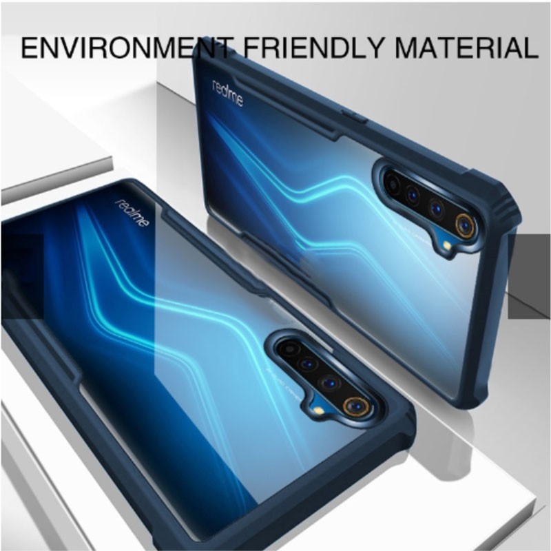 Ốp điện thoại túi khí trong suốt chống sốc bảo vệ cho Realme 7 6 5 8 Pro 5i 5s C3 6i 6s Narzo 20 Pro 30A C2 C2s C1 C15
