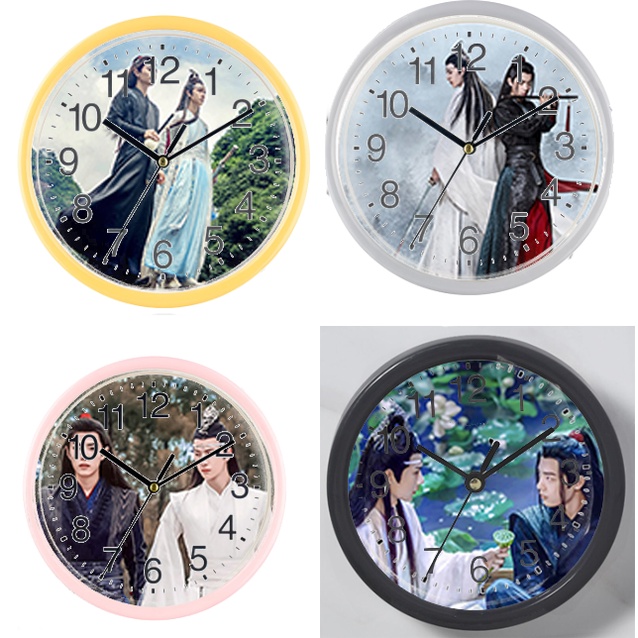 Đồng hồ treo tường cổ trang DHTI26 đồng hồ kaws cute trần tình lệnh tiêu chiến vương nhất bác 13 đến15cm