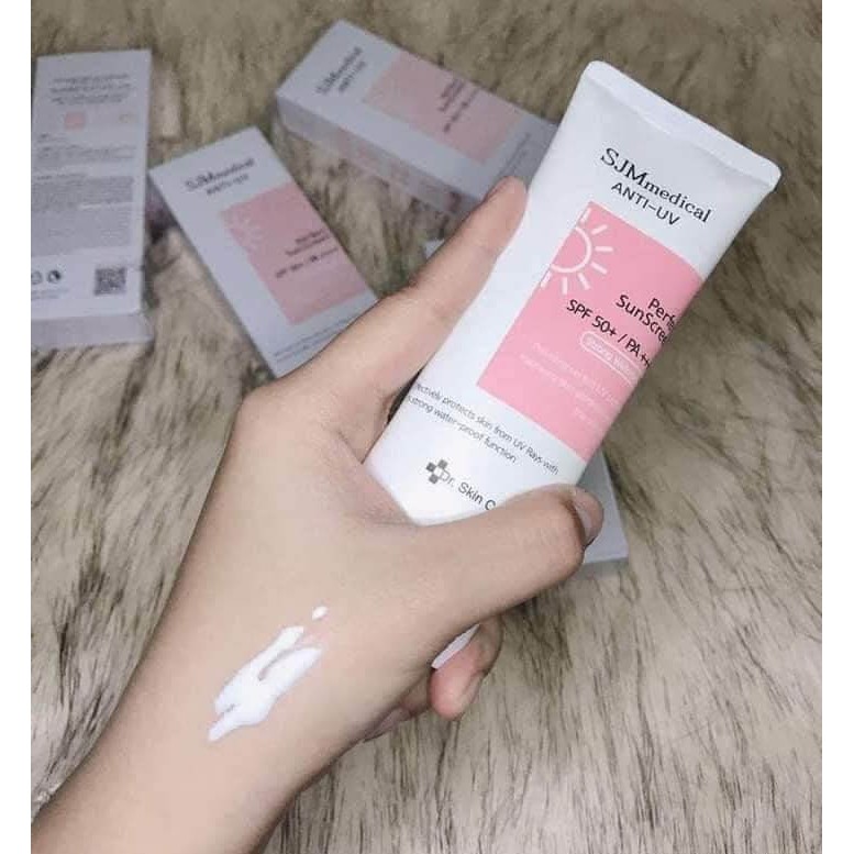 [Mã 155FMCGSALE giảm 7% đơn 500K] Kem Chống Nắng Dr.Skin Care SJMmedical Anti-Uv Perfect Sunscreen SPF 50+ PA++++