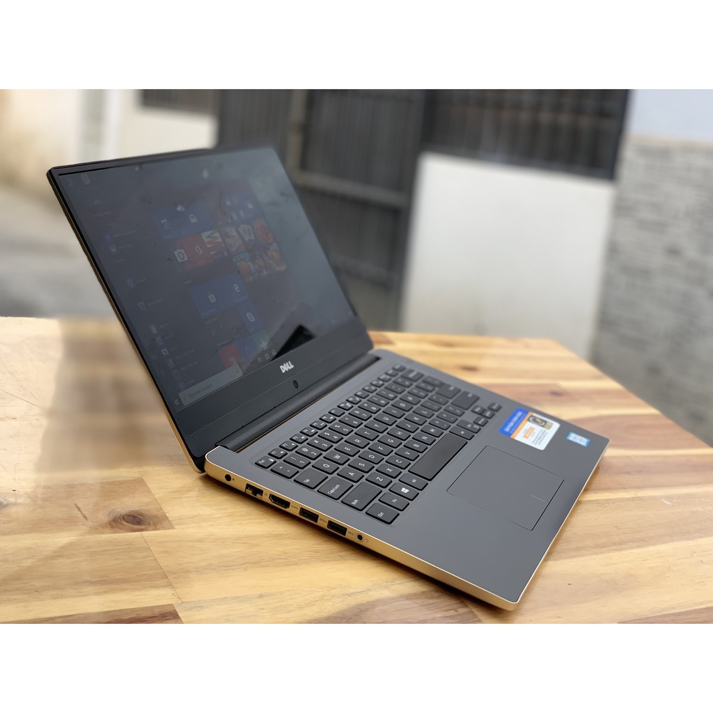 Laptop Dell N7460, Core i5 7200U SSD128+500G Vga rời 940MX Full HD Đèn phím Màu Gold Viền Siêu mỏng | BigBuy360 - bigbuy360.vn
