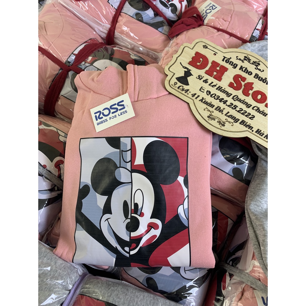(Mẫu Mới 2021) Áo Hoodie Chuột Mickey  Có Mũ Nam Nữ Chất Nỉ Bông Dày Dặn Form Rộng Unisex- Áo Nỉ Nam Nữ Ulzzang | BigBuy360 - bigbuy360.vn