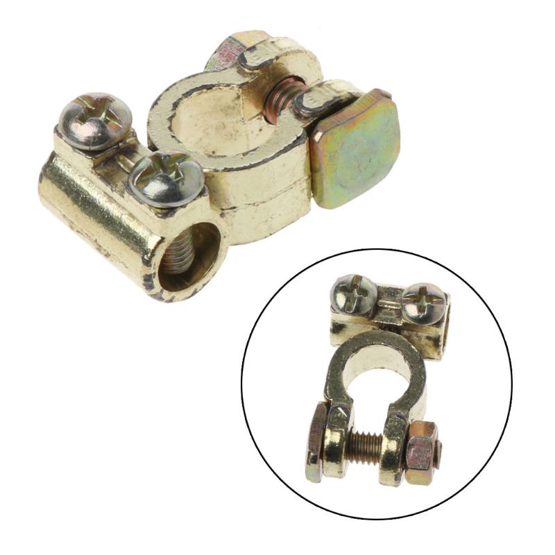 Set 2 Dây Cáp Kẹp Bình Ắc Quy Cho Xe Ô Tô