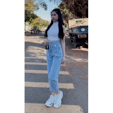 ÁO CROP-QUẦN BAGGY