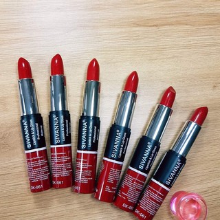 Son hai đầu Sivanna Lipstick & Lip Gloss