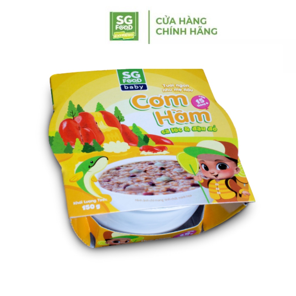 Cơm Hầm Sài Gòn Food Cá Lóc & Đậu Đỏ 150g