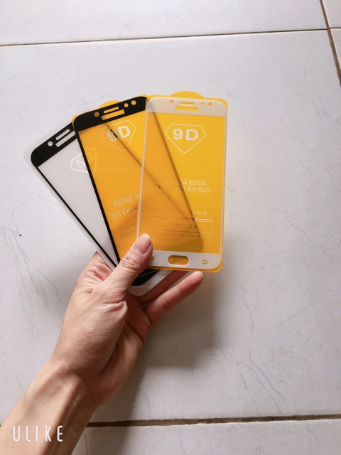 Kính cường lực J7 Pro Full màn hình, Full keo Tặng Phụ kiện