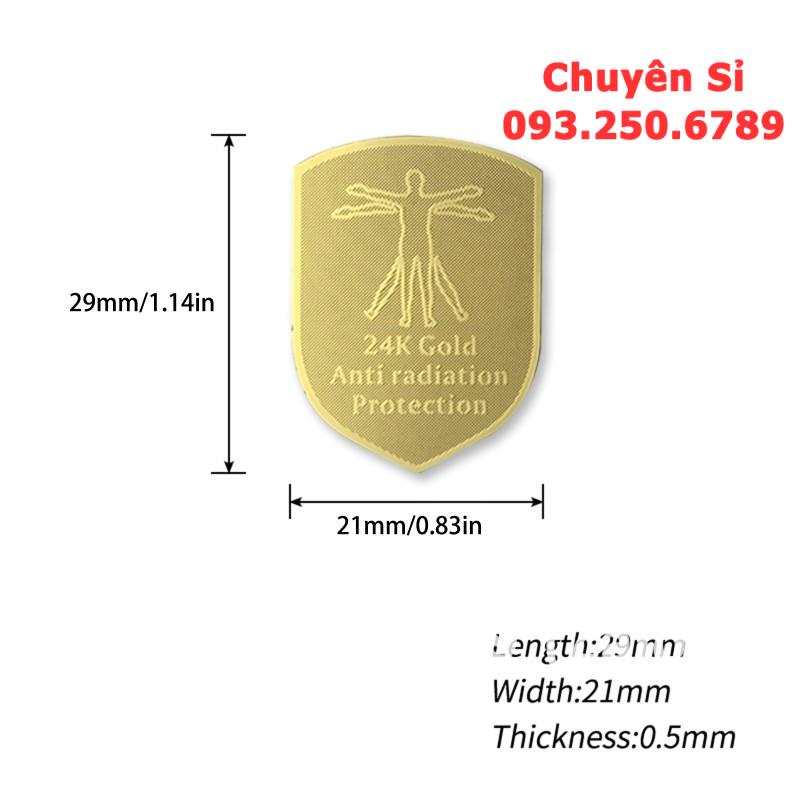 Bộ 10 Miếng Dán Chống Bức Xạ Cho Điện Thoại