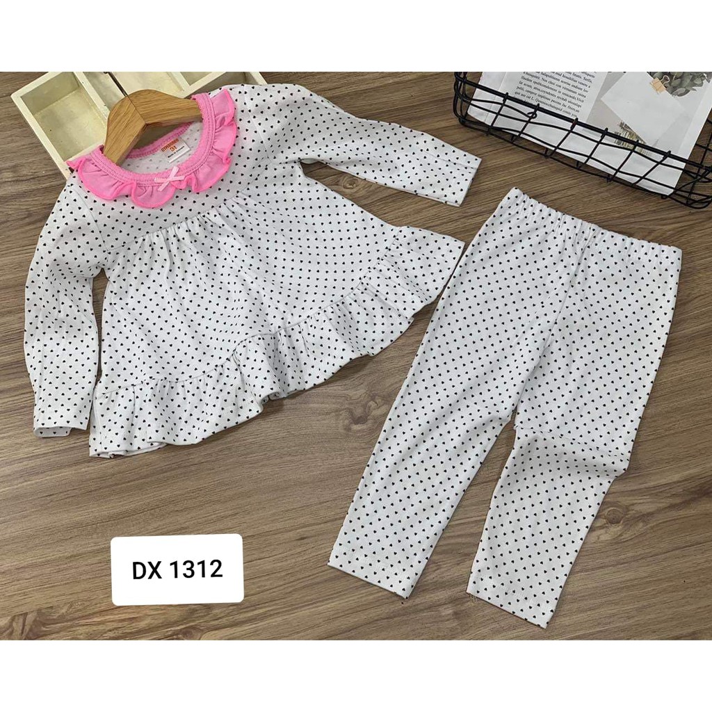 Set 5 bộ đồ dài cho bé