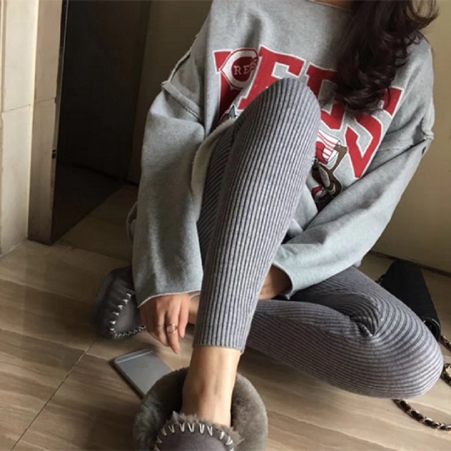 [Sẵn] Quần len tăm