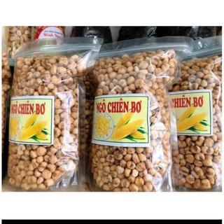 Ngô chiên bơ_ngô tẩm mật ong sấy giòn
