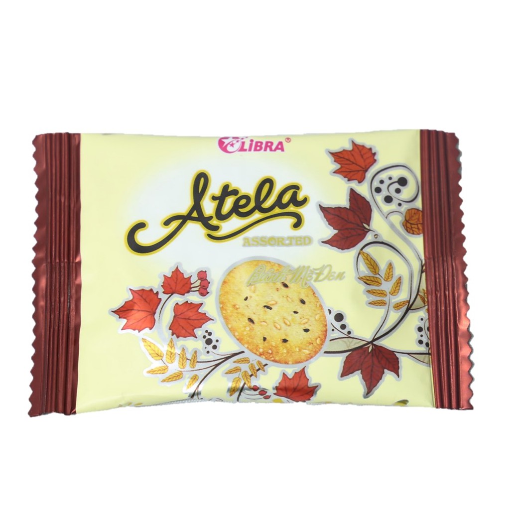 Libra Bánh Quy Vừng/Mè đen Atela Sesame Cracker 150gr ( hộp ) | BigBuy360 - bigbuy360.vn