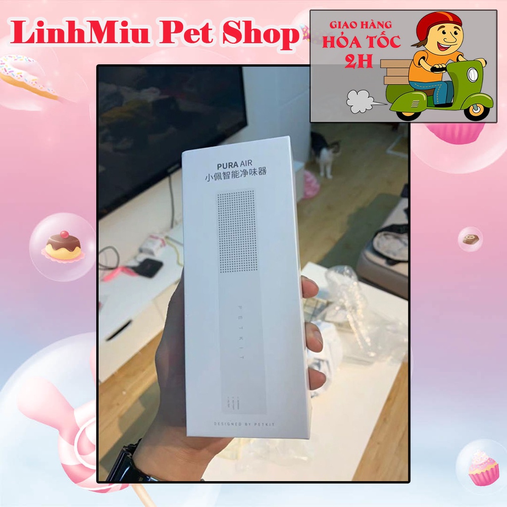 MÁY KHỬ MÙI VỆ SINH CHÓ MÈO PETKIT PURA AIR