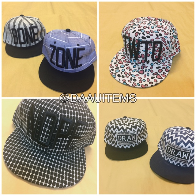 Mũ Snapback Hoạ Tiết