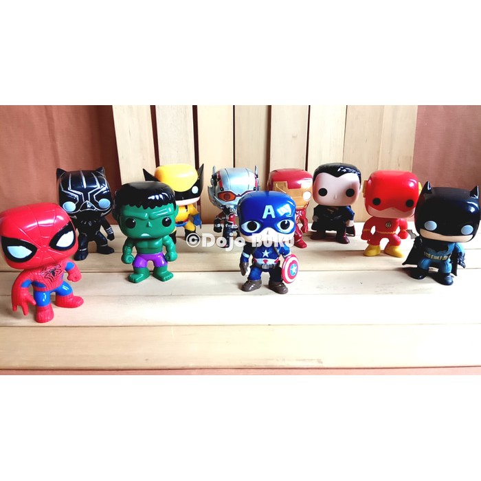 Chibi Mô Hình Nhân Vật Iron Man Bằng Pvc Chất Lượng Cao