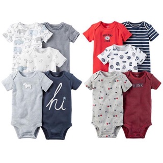 Combo 6 bodysuit cho bé 3-24m