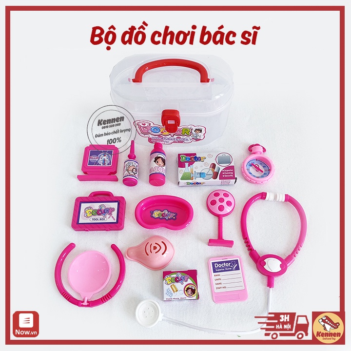 Hộp đồ chơi bác sĩ 14 món