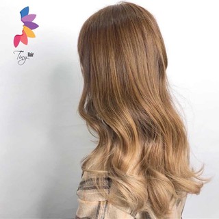 Thuốc nhuộm tóc màu NÂU BƠ CARAMEL