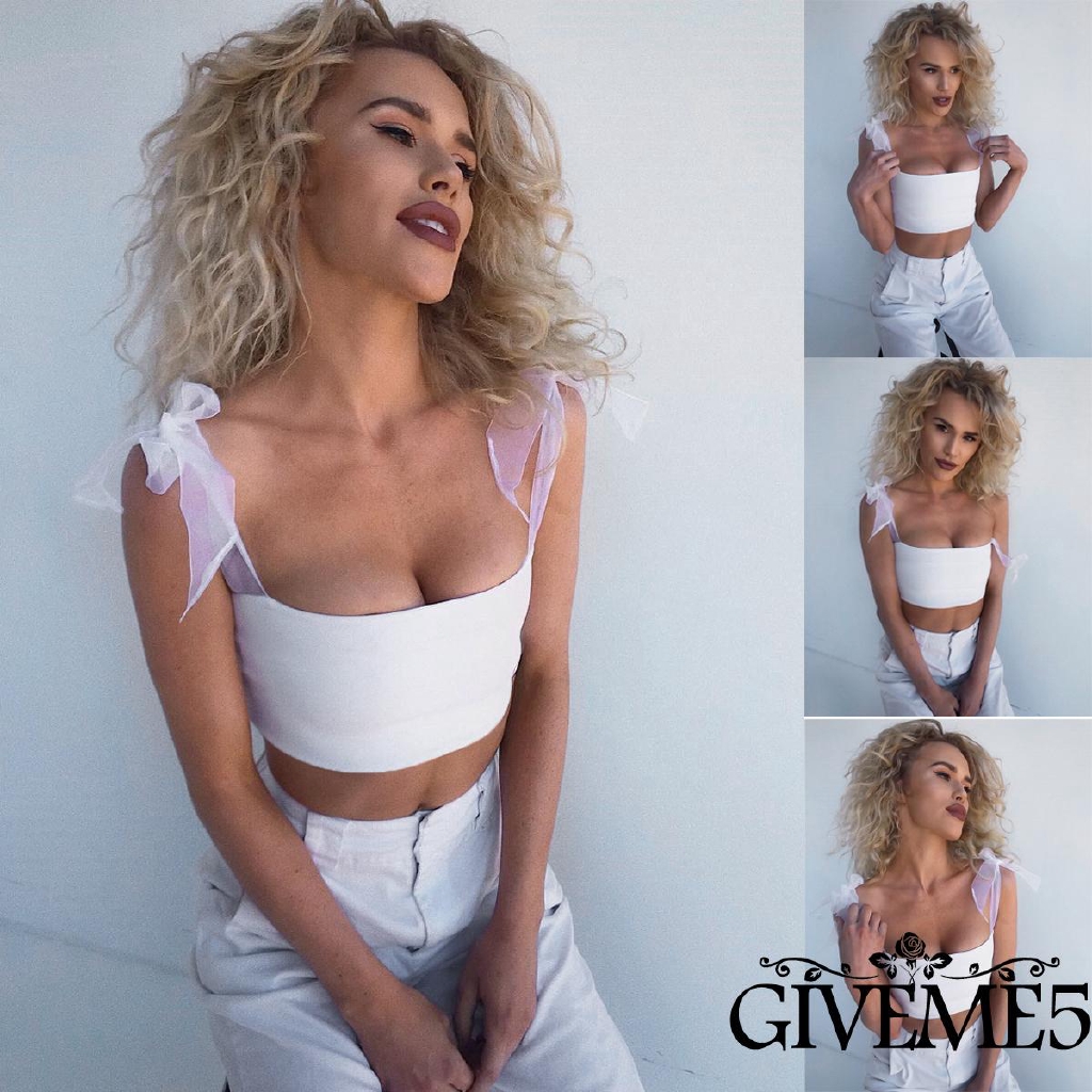 Áo lửng 2 dây quyến rũ cho nữ