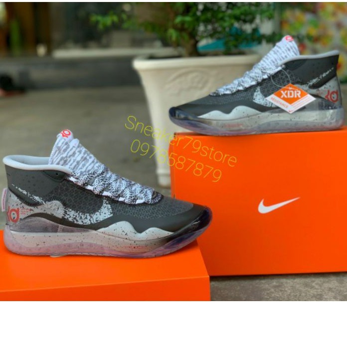 Giày Nike Zoom KD12 EP Wolf Black - AR4230-002 Nam [Authentic - Chính Hãng - FullBox] Giày Bóng Rổ - Sneaker79store