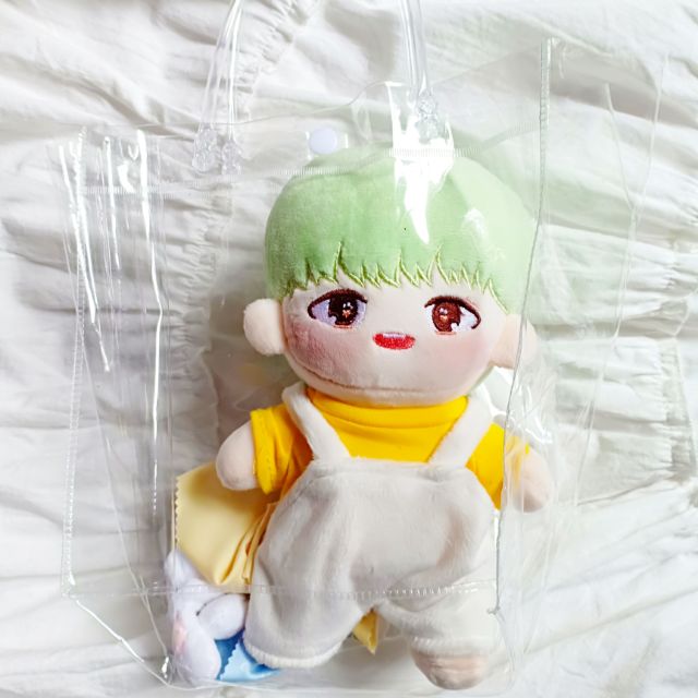 (3 SIZE) Túi nhựa PVC đựng doll trong suốt siêu bền đẹp