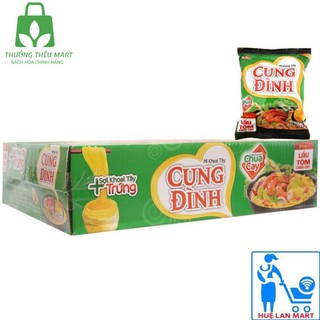 Mì Khoai Tây Cung Đình Hương Vị Lẩu Tôm Chua Cay Thùng 30 Gói x 80g/gói date 2021