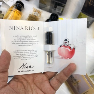 Vial Nước Hoa Nữ Nina Ricci Táo Đỏ 1ml
