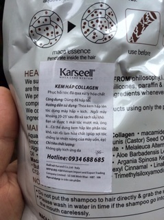 Dầu ủ tóc colagen