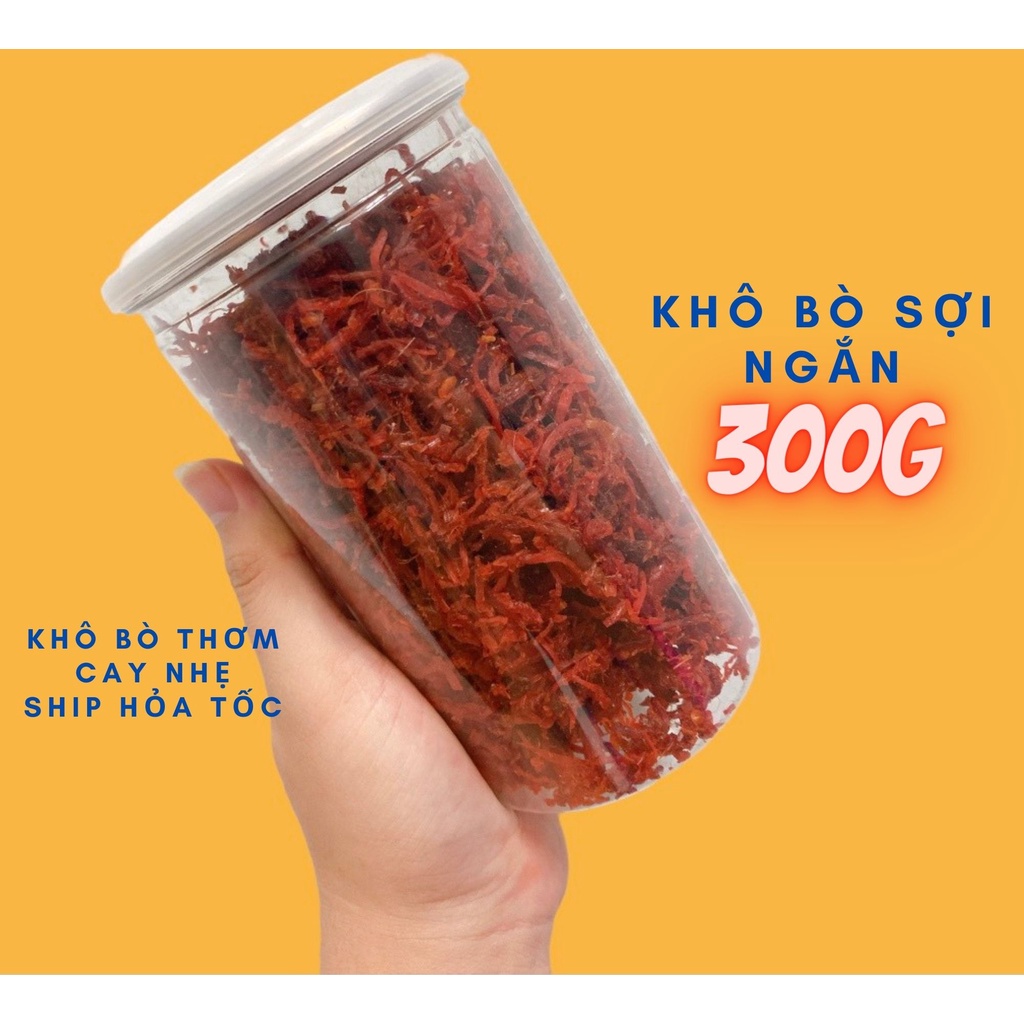 KHÔ BÒ SỢI NGẮN NGON TUYỆT ĂN VẶT TÍ  ĐỒ ĂN VẶT SÀI GÒN VỪA NGON VỪA RẺ