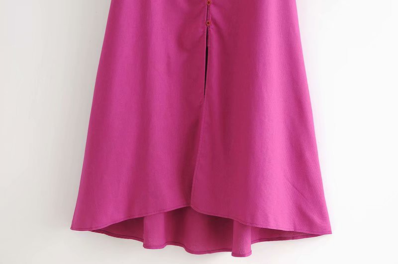 Đầm midi màu trơn phong cách Âu Mỹ thời trang hè 2020 sành điệu cho nữ Hjh4376 | BigBuy360 - bigbuy360.vn