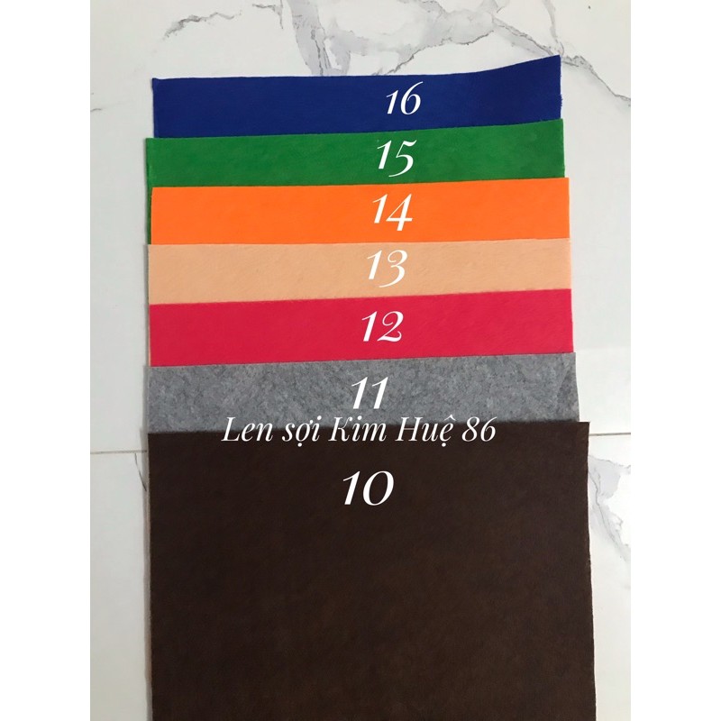 Vải dạ làm đồ handmade 30x30cm