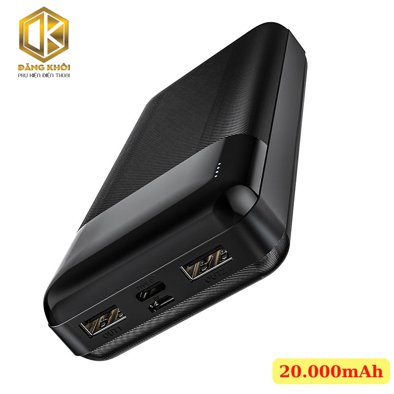 Sạc dự phòng Hoco J72A 20000 mAh 2 cổng Input/Output - hàng chính hãng [bảo hành 1 năm]