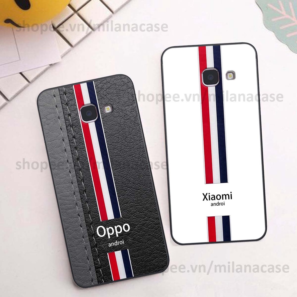 Ốp Samsung J7 Prime in giả da phong cách thể thao, cá tính, thời trang