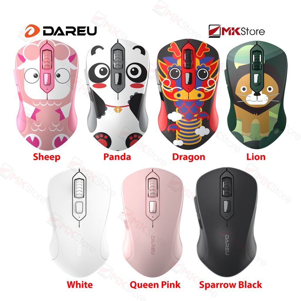 Chuột DAREU LM115G Multi-Color Wireless