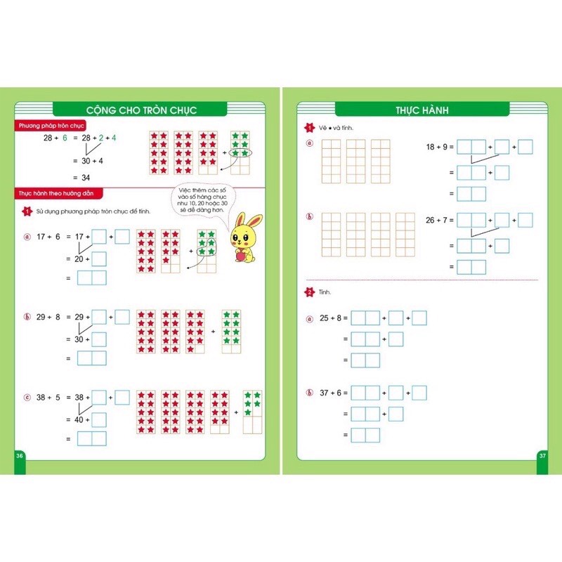 Sách - Bộ 2 Quyển Rèn Kĩ Năng Tính Nhanh Tính Nhẩm, Cộng Trừ Trong Phạm Vi 100