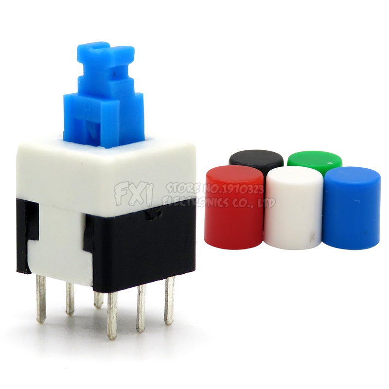 Bộ 10 Công Tắc Micro 6 Chốt 8x8mm 8x8mm