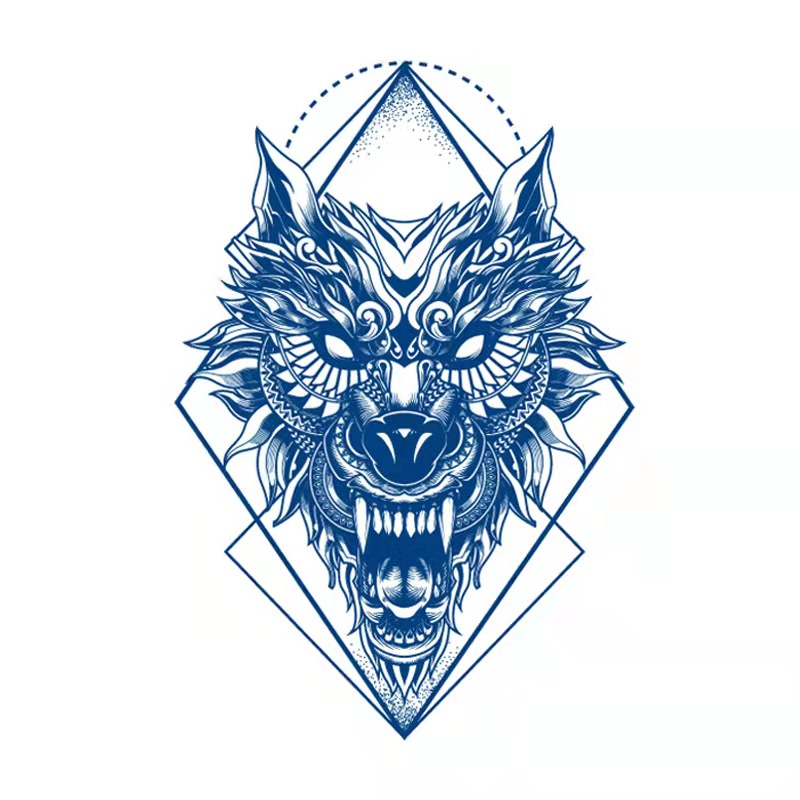 Hình Xăm Dán Tạm Thời Chống Nước Lâu Trôi 15 Ngày; 18cm * 11cm