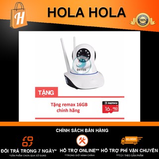 Camera X8100 HD Wireless IP xoay 360 độ (Ứng dụng yoosee/yyp2p) - tặng 16GB Remax chính hãng