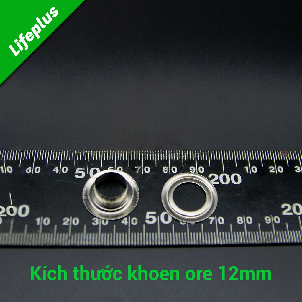 Khoen ore 12mm túi 100 cặp