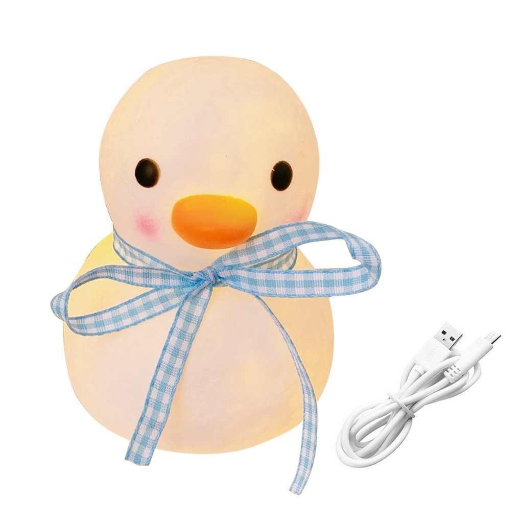 Đèn ngủ LED GOOJODOQ hình vịt đáng yêu dùng làm quà tặng