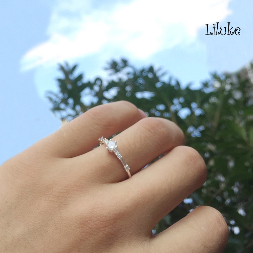 Nhẫn Đính Đá Thời Trang Dành Cho Nữ