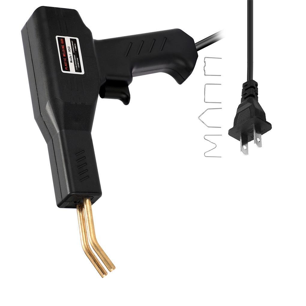 Máy hàn điện cầm tay sửa chữa viền cản xe hơi bằng nhựa với ghim bấm