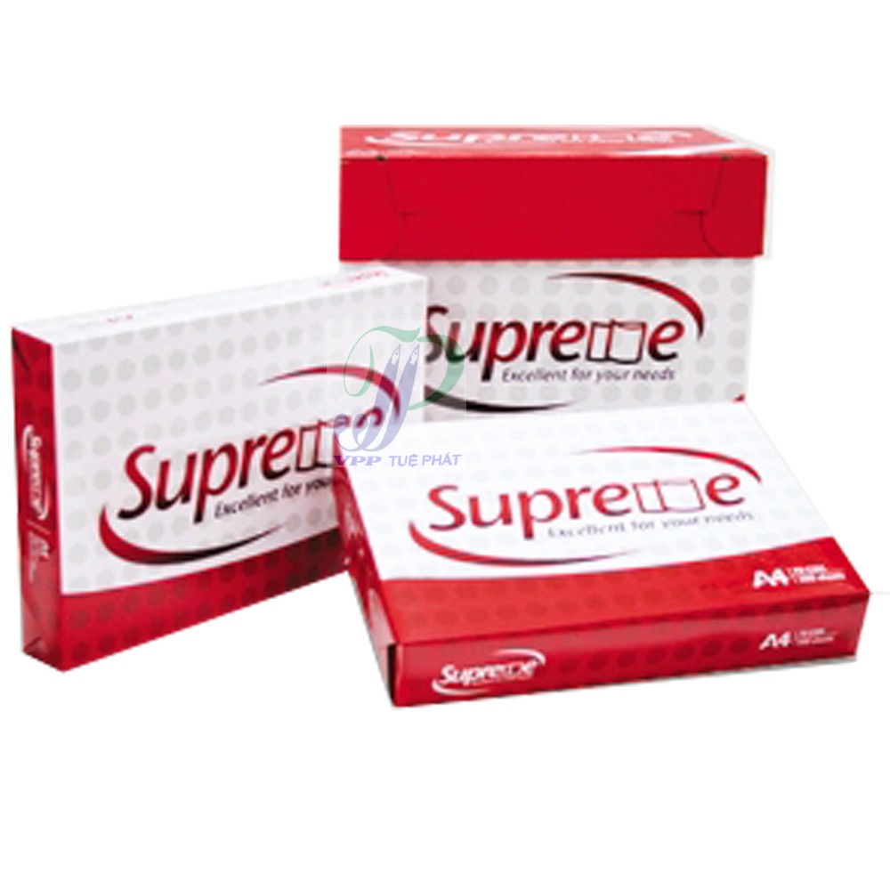 Giấy A4 Supreme 70gsm/80gsm