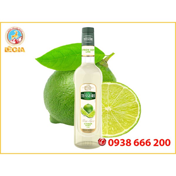 SIRO TEISSEIRE CHANH XANH 700ML (LIME SYRUP)