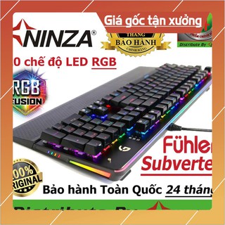 [Chất lượng] Bàn phím cơ gaming Fuhlen S Subverter led RGB - Blue Switch Black - Ninza phân phối [Được Xem Hàng]
