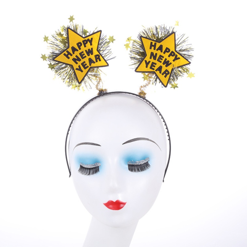 Băng Đô Hình Ngôi Sao Năm Mới Dùng Làm Đạo Cụ Chụp Ảnh