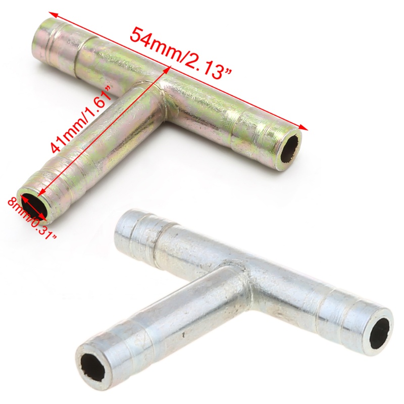 Đầu Nối Ống Dẫn Nhiên Liệu 8mm 5 16 Tee 3 Chiều