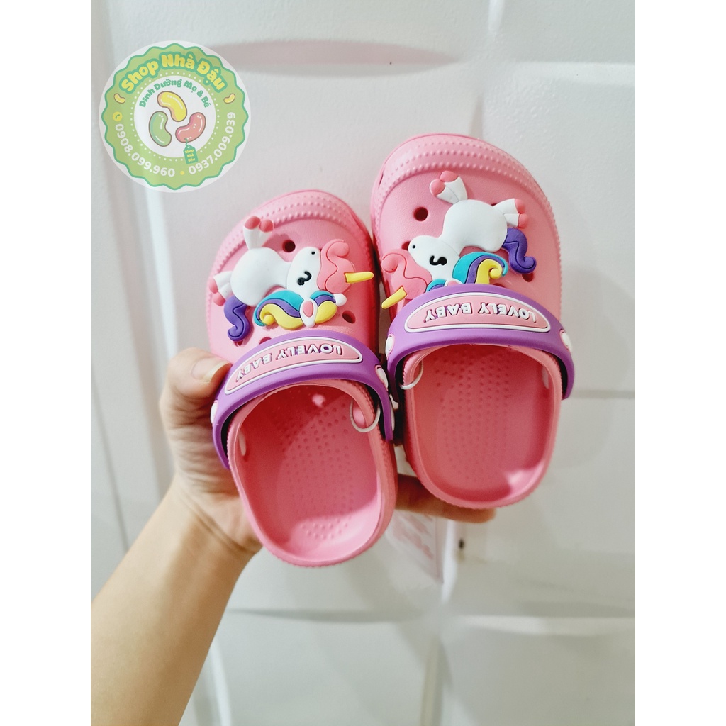 Dép cho bé Cheerful Mario CJ-9966, sục cross cho bé trai bé gái siêu nhẹ chống trơn trượt chính hãng SM1