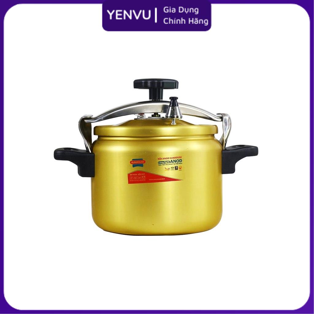 (CHÍNH HÃNG)Nồi áp suất ANOD SUNHOUSE SHA835 3,5L+A850 5L+A860 6L.